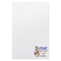 Fight Like A Girl Autism 38.82 Stationery