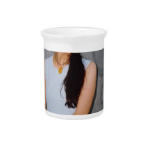 Fight Like a Girl! Beverage Pitcher
