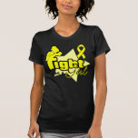 Fight Like a Girl - Bladder Cancer t-shirts