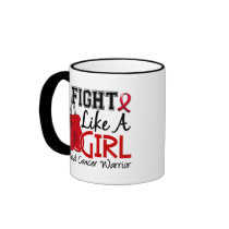 Fight Like A Girl Blood Cancer 15.2 Coffee Mug