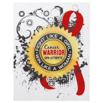 Fight Like a Girl Blood Cancer 39 Full Color Flyer