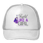 Fight Like a Girl Boxing - Childhood Stroke hats