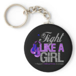 Fight Like a Girl Boxing - Childhood Stroke keychains