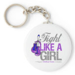 Fight Like a Girl Boxing - Childhood Stroke keychains