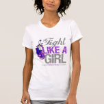 Fight Like a Girl Boxing - Childhood Stroke t-shirts