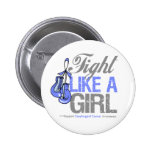Fight Like a Girl Boxing - Esophageal Cancer buttons