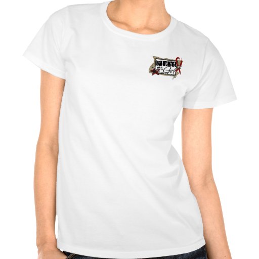 Fight Like A Girl Brain Aneurysm 24.8 T Shirt