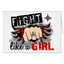 Fight Like A Girl Brain Cancer 27.8 Card