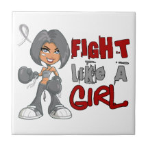 Fight Like a Girl Brain Cancer 42.8.png Ceramic Tiles
