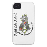 Fight Like A Girl Brain Tumor 29S Iphone 4 Case-mate Case