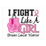 Fight Like A Girl Breast Cancer 15.2 Post Card