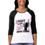 Fight Like A Girl Breast Cancer 26.2 T-shirt