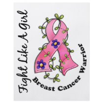 Fight Like A Girl Breast Cancer 29.4 Full Color Flyer
