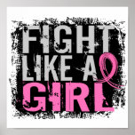 Fight Like a Girl Breast Cancer 31.8 Print
