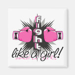 Fight Like A Girl Breast Cancer 32.8 Refrigerator Magnets
