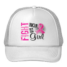Fight Like A Girl Breast Cancer 36.8 Trucker Hats