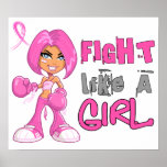 Fight Like a Girl Breast Cancer 42.8.png Poster