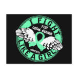 Fight Like A Girl Celiac Disease 16.5 Post Cards