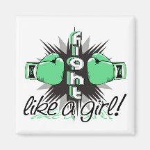 Fight Like A Girl Celiac Disease 32.8 Fridge Magnets