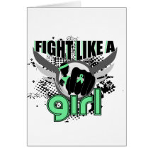 Fight Like A Girl Celiac Disease 33.8 Card