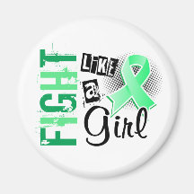 Fight Like A Girl Celiac Disease 36.8 Fridge Magnet