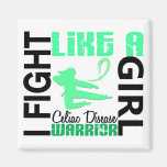 Fight Like A Girl Celiac Disease 3.2 Fridge Magnet