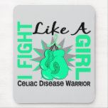 Fight Like A Girl Celiac Disease 8.2 Mousepads