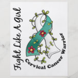 Fight Like A Girl Cervical Cancer 29.4 Flyers