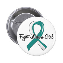 Fight Like A Girl Cervical Cancer 41.8 Buttons