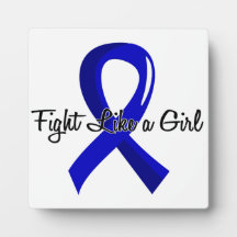 Fight Like A Girl CFS 41.8 Plaque