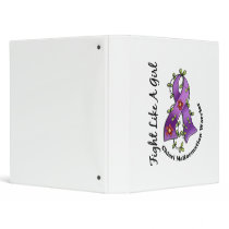Fight Like A Girl Chiari Malformation 29.4 3 Ring Binder