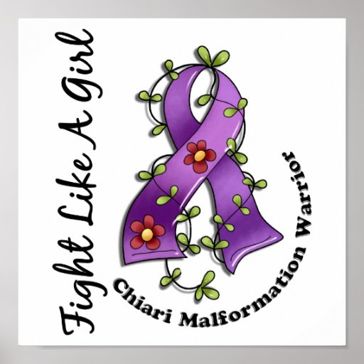 Fight Like A Girl Chiari Malformation 29.4 Posters
