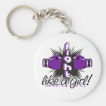 Fight Like A Girl Chiari Malformation 32.8 Key Chain