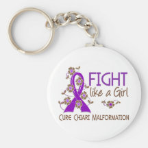 Fight Like A Girl Chiari Malformation 38.82 Keychains