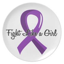 Fight Like A Girl Chiari Malformation 41.8 Party Plates