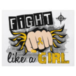 Fight Like A Girl Childhood Cancer 27.8 Flyer
