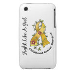 Fight Like A Girl Childhood Cancer 29S Iphone 3 Case