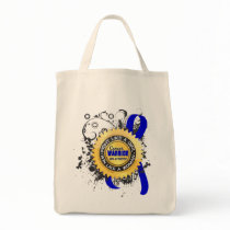Fight Like a Girl Colon Cancer 39 Canvas Bags