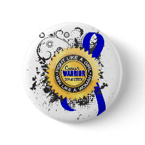 Fight Like a Girl Colon Cancer 39 Pinback Button