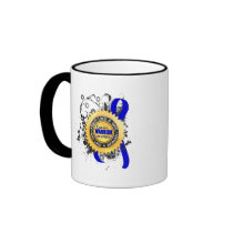 Fight Like a Girl Colon Cancer 39 Mug