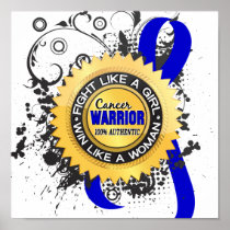 Fight Like a Girl Colon Cancer 39 Posters