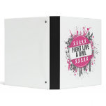 Fight Like a Girl Cool Button - Breast Cancer Binders