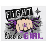 Fight Like A Girl Cystic Fibrosis 27.8 Full Color Flyer