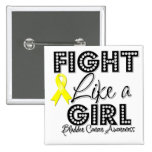 Fight Like a Girl Dazzling - Bladder Cancer buttons