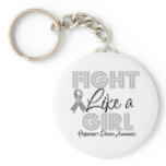Fight Like a Girl Dazzling - Parkinson's Disease keychains