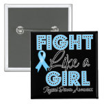 Fight Like a Girl Dazzling - Thyroid Disease buttons