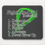 Fight Like a Girl Definition - Kidney Cancer mousepads