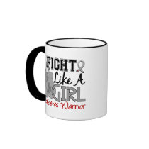 Fight Like A Girl Diabetes 15.2 Coffee Mug