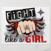 Fight Like A Girl Diabetes 27.8 Flyer