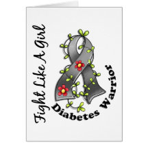 Fight Like A Girl Diabetes 29.4 Cards